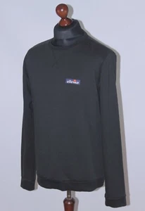 Ellesse Hombre Negro Algodón Sudadera Jersey Jersey Talla XL - Imagen 1 de 6