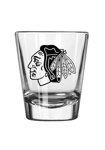 Chicago Blackhawks Game Day Logo Shot Glass NHL NEW Cover