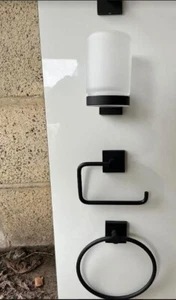 Roper Rhodes Capital Black Bathroom Accessories - Picture 1 of 5