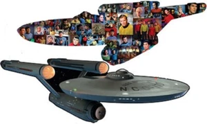 Jigsaw puzzle Entertainment USS Enterprise 2 sided 600 piece freeform NEW - Picture 1 of 1