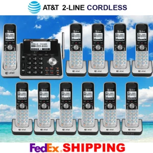 AT&T TL88102 / TL88202 2-LINE DECT 6.0 - 11 CORDLESS PHONE SYSTEM - BRAND NEW - Picture 1 of 2