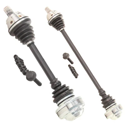 TrakMotive Front CV Axle Shafts Set of 2 For VolksWagen Jetta 1.8L FWD Manual - Image 1 of 4