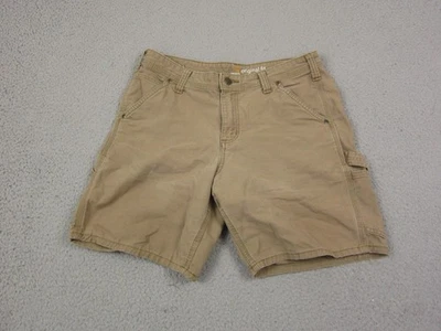 Carhartt Shorts Womens 8 Brown Loose Fit Crawford Carpenter Workwear Outdoor - Image 1 of 4