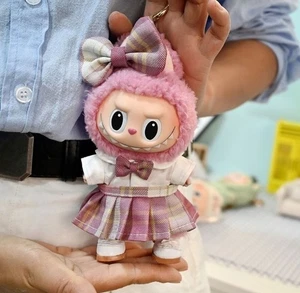 (No Dolls) Butterfly Skirt Shoes For 17/15cm POP MART LABUBU Clothes Dress Set - Picture 1 of 6