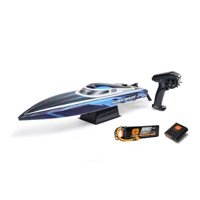 Pro Boat Sonicwake 24" Self-Righting Brushless w/Batt/Charger RTR Blue PRB1992T2 - Image 1 of 4
