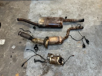 VW CRAFTER MK2 MAN TGE 2017-2024 EXHAUST CAT DPF BACK BOX 2N0131690Q 2N0131723F - Image 1 of 4