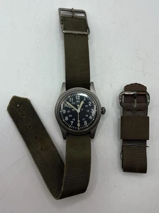 Hamilton 1983 Military Khaki, MIL-W-46374B, 39988, Swiss 17 Jewel, Vintage - Picture 1 of 4