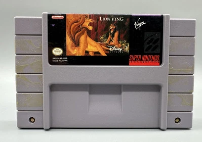 The Lion King for SNES Super Nintendo - Game Only - Tested & Works - Image 1 of 4
