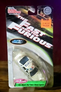 Racing Champions Fast & Furious 1992 Kit Miami City Police Chevy Caprice 1:64NOS - Picture 1 of 5