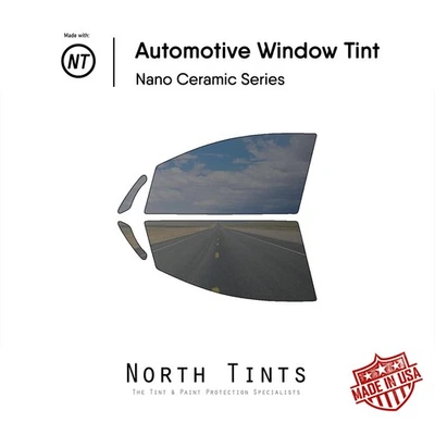 Película de tinte de ventana precortada nano cerámica vidrio automotriz para Nissan Leaf 2011-2017 Foto 1 de 4