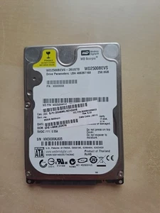 HDD 250GB WD Scorpio Disque Dur - Afbeelding 1 van 3