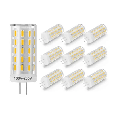 100V-265V High Voltage G4 LED Bulb 5W, 40W Halogen Equivalent, 3000K Warm Whi... - Image 1 of 4