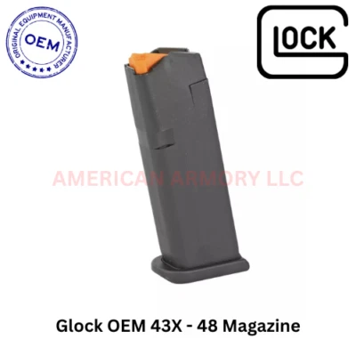 Cargador OEM GLOCK 43X 48 G43X G48 9MM 10 ROUND MAG 47574 Foto 1 de 3
