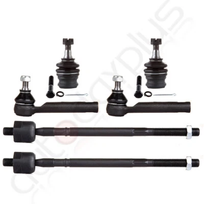 New 6PCS Suspension Ball Joints Tie Rod Ends Kit for 1998-2004 Subaru Legacy - Image 1 of 4