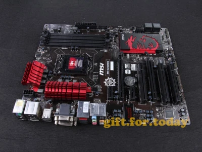 Original MSI B85-G43 GAMING LGA 1150 Intel B85 HDMI USB3.0 DDR3 ATX Motherboard - Image 1 of 4