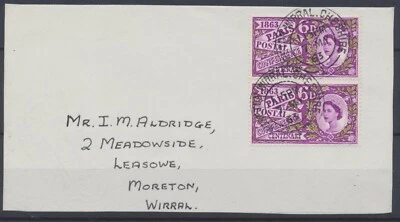 GB Stamps:1963: Paris Postal Conference: Phosphor Pair; FDC: SG636p; - Image 1 of 2