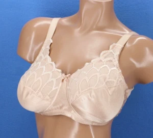 Amoena Gloria 2141 Lace Unlined Wireless Full Coverage Bra Size 40B NWT #B6770 - Picture 1 of 6