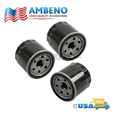 3Pcs Oil Filter 1WPE-14-302 For Mazda 3 6 CX-30 CX-5 CX-3 CX-50 MX-5 Miata New - Image 1 of 4