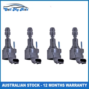 4 x Ignition Coils for Chevrolet Malibu Captiva Saab 9-3 9-5 4 Cyl 2.0L 2.4L Eng - Foto 1 di 1