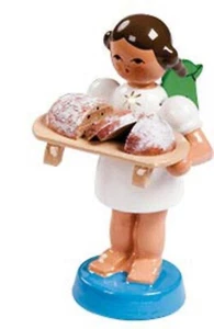 Bäckerengel mit Stollen 6 cm #15224 - Bild 1 von 2