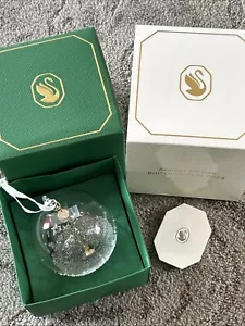 NIB SWAROVSKI Holiday Christmas Annual Edition Ball Ornament 2024 - Picture 1 of 8