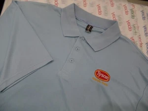 Tyson Chicken Employee Uniform Polo Shirt Men 2XL - Picture 1 of 10