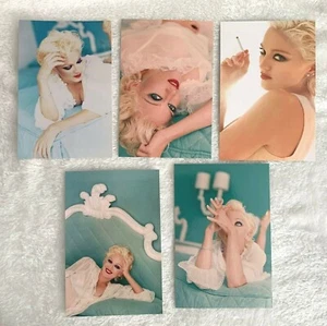 MADONNA 5 postales promocionales / 4x6 tarjetas HISTORIAS PARA DORMIR Story Take A Bow años 90 Sexy - Imagen 1 de 2