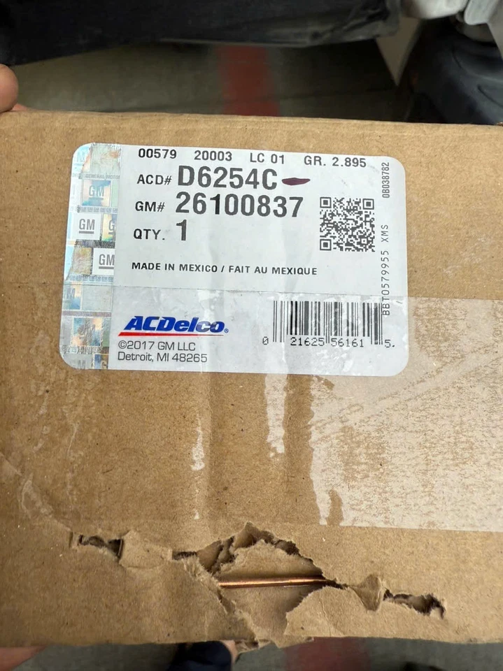 ACDelco D6254C Turn Signal Switch Front New for Chevy Olds S10 Pickup Chevrolet - Image 1 of 1