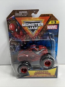 Monster Jam 2024 1:64 “The AMAZING SPIDER-MAN” Series 2, NEW! - Picture 1 of 8