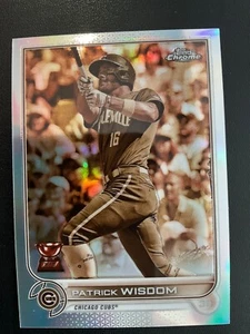 Patrick Wisdom 2022 Topps Chrome Sepia Refractor Parallel #198 - Picture 1 of 2