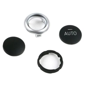 4pcs Black Air Conditioning Control Switch Knob Button For BMW X5 2014-2018 - Picture 1 of 7