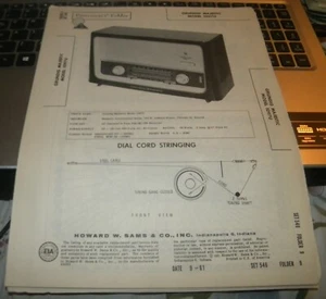 GRUNDIG MAJESTIC AM/FM/SW RECEIVER MODEL: 1097U (SAMS PHOTOFACT 546-9) - Picture 1 of 1