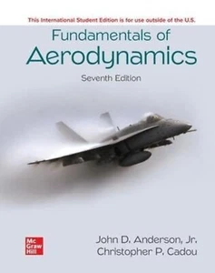 Fundamentals of Aerodynamics 7e By John D. Anderson International Edition - Picture 1 of 1