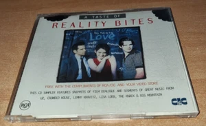 A TASTE OF REALITY BITES UK PROMO CD SINGLE SAMPLER RARE U2 CROWDED HOUSE 1994 - Picture 1 of 3