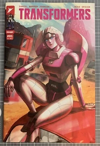 TRANSFORMERS #1 SANTA FUNG ARCEE EXCLUSIVE LTD 1K - Picture 1 of 10