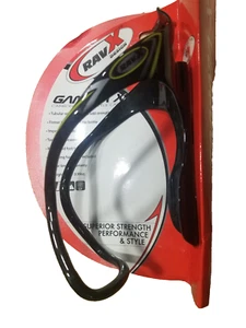 RavX Gama X Carbon Fiber Water Bottle Cage (Yellow/Black) tubular reinforcement - Picture 1 of 3