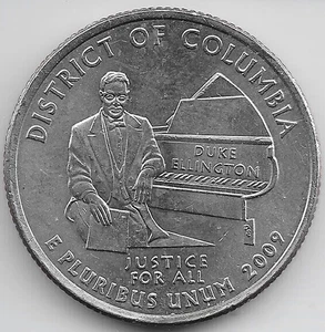 2009 P District of Columbia Quarter Error Doubled Die Reverse DDR FS-801 - Picture 1 of 2