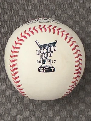 2017 Home Run Derby Game Used Baseball - Aaron Judge - MLB Authenticated - Image 1 of 3