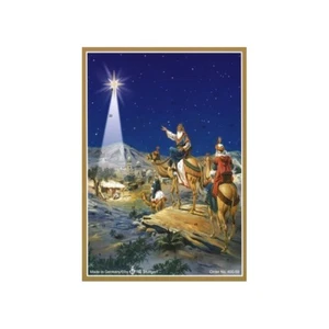 Three Wisemen German Mini Advent Calendar Made in Germany Nativity MINI Advent - Picture 1 of 2