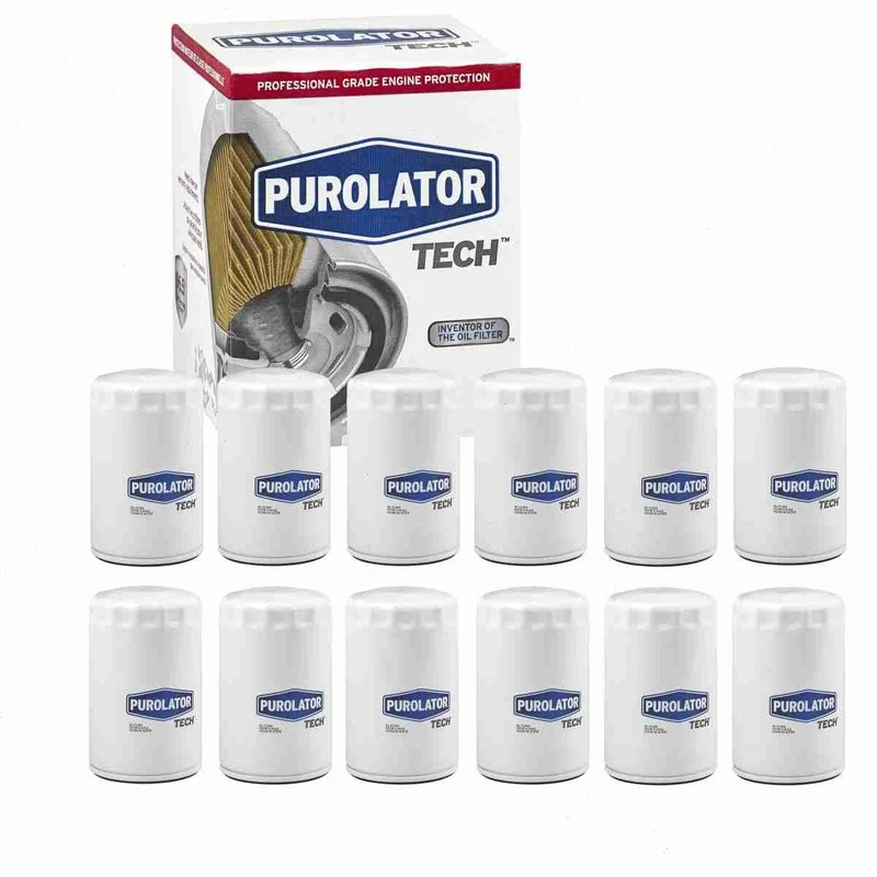 Filtro de aceite de motor Purolator 12 piezas para Ford E-150 Club Wagon 2003 4,2 2 UHZF Foto 1 de 1