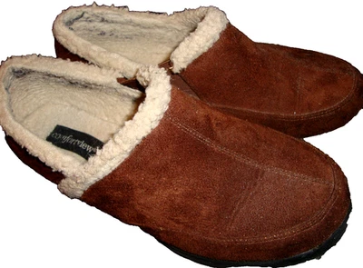 Женские комфорт вид мокасины искусственного меха с подкладкой замши зимние туфли размер 9 M 206 - Изображение 1 из 3