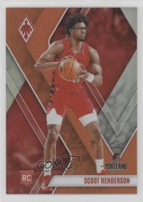 2023-24 Panini Phoenix Rookies Orange /99 Scoot Henderson #298 Rookie RC - Image 1 of 2