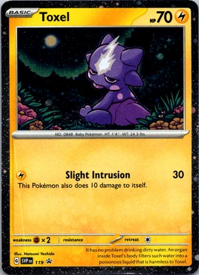Toxel - 119 Holo Promo SV: Scarlet & Violet Promo Cards 119 NM - Image 1 of 2