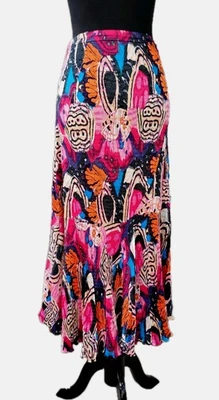 Falda Plisada Colección Ping Importación S Rosa Rojo Negro Blanco Azul Midi Arrugada 4 6 Foto 1 de 3