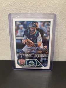 Topps Major League Baseball 2023 Series 1 - Cal Raleigh #160 - Picture 1 of 2