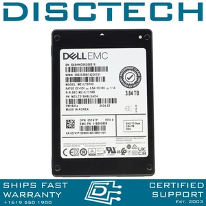 Dell 5Y4TP 3.84TB SAS Read Intensive RI 12Gbps Enterprise SSD MZILT3T8 PM1643a - Picture 1 of 3