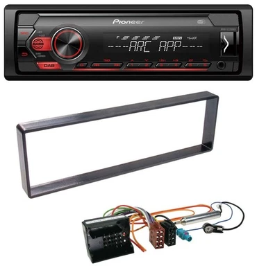 Pioneer DAB 1DIN MP3 AUX USB Autoradio für Citroen C4 - Bild 1 von 4