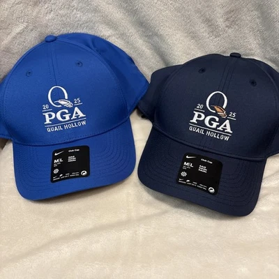 Chapéus de golfe Nike 2025 Quail Hollow PGA Championship (2) — One Royal And One Navy - Imagem 1 de 4