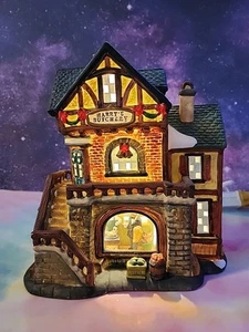 Grandeur Noel Harry's Butchery Shop Victorian Village Christmas House 2000 Meat - Bild 1 von 13