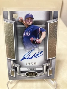 2024 Topps Tier One - Breakout Autographs Owen White Rookie #BOA-OW /249 RC - Picture 1 of 2